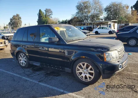 2008 Land Rover Range Rover Sport Hse from USA, damaged, VIN SALSK25408A163904